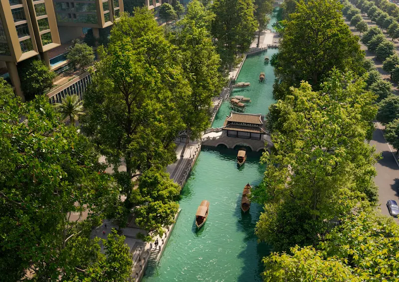 khong gian song trong lanh