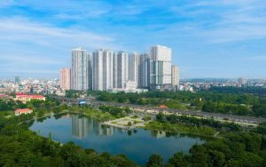 Phối cảnh tòa nhà Rox Tower Goldmark City