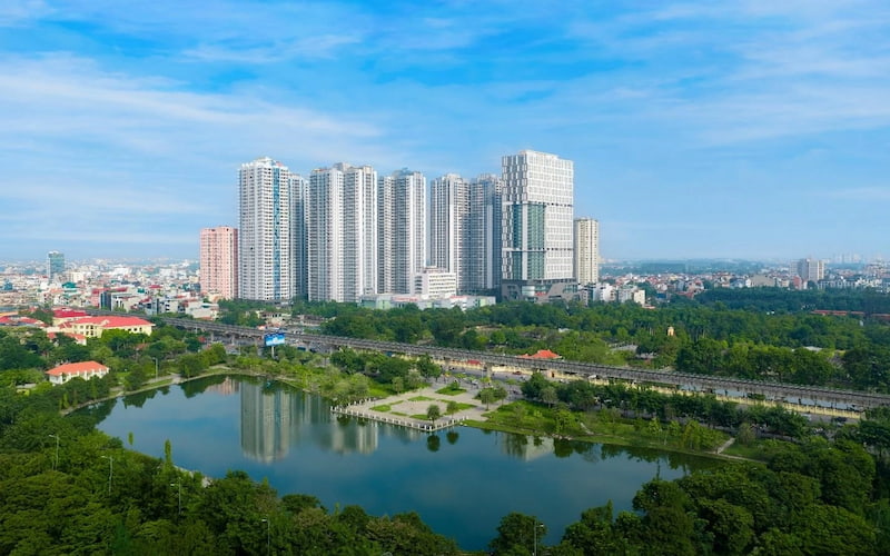 Phối cảnh tòa nhà Rox Tower Goldmark City